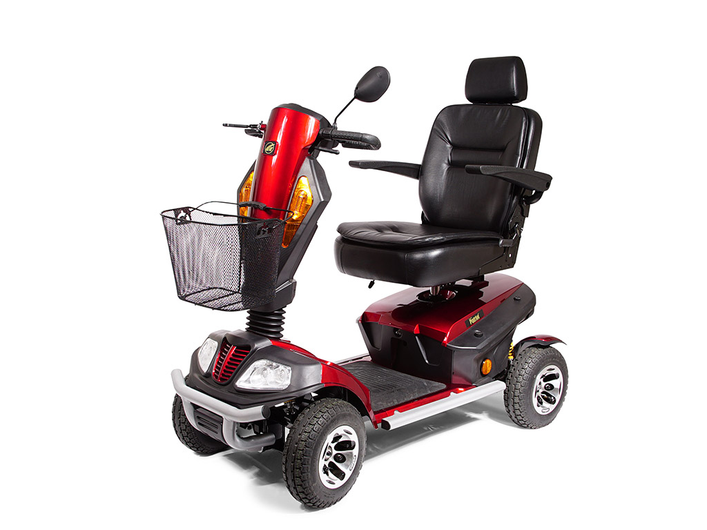 Golden patriot mobility scooter