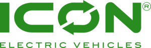Icon EV Logo Icon Green