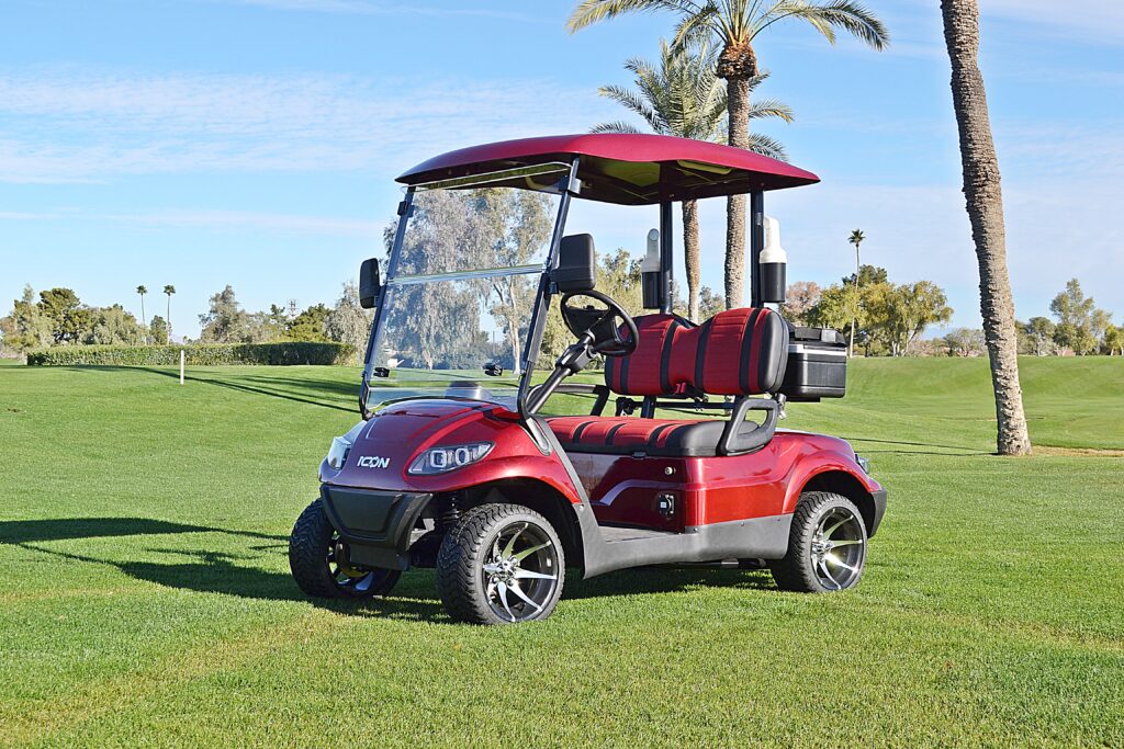 Icon golf cart i20 Sangria 3